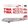 Obtisky Douglas DC-3 TWA Lindbergh Line - BSmodelle BSM480434_1