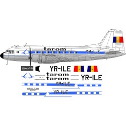 Obtisky Iljušin Il-14 Tarom - BSmodelle BSM720368