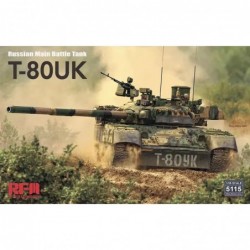 T-80UK Russian Main Battle Tank - Rye Field Model 5115