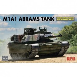 M1A1 ABRAMS TANK Ukraine Update Version with Workable Tracks - Rye Field Model 5120