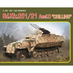 Sd.Kfz.251/21 Ausf.D Drilling - Dragon Model Kit military 6862