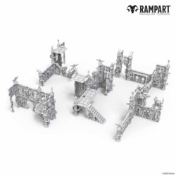 Modular Terrain: COBALT FOUNDRY - Archon Studio