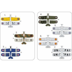 DH 80A Puss Moth 'Goes to the war' (7x camo) - LF models PE7277