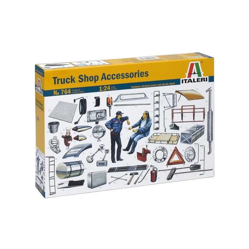 TRUCK ACCESSORIES - Italeri Model Kit doplňky 0764