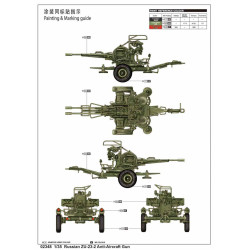 Russian ZU-23-2 Anti-Aircraft Gun - Trumpeter 02348