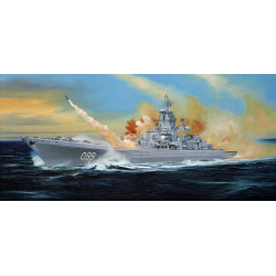 Russian battlecruiser Pyotr Velikiy ex-Yuri Andropov (Petr Veliký) - Trumpeter 04522