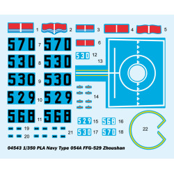 PLA Navy Type 054A FFG - Trumpeter 04543