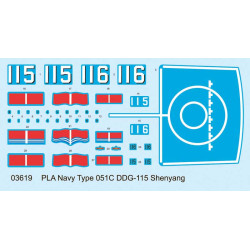 PLA Navy Type 051C Air-Defense DDG - Trumpeter 03619