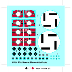 German Bismarck Battleship - Trumpeter 03702