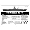 USS Missouri BB-63 - Trumpeter 03705