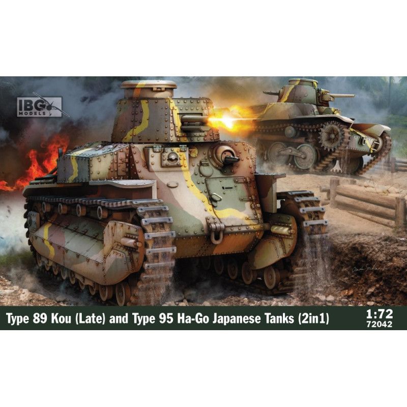 Type 89 Kou and Type 95 Ha-Go (2-in-1) - IBG 72042