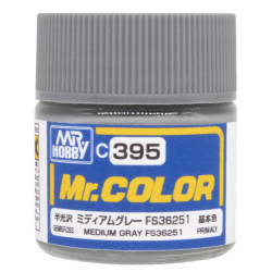 Mr. Color 395 - Medium Gray FS3651 (10ml) - Gunze C395