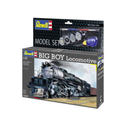 Big Boy Locomotive - obsahuje barvy a lepidlo - Revell ModelSet 62165