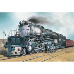 Big Boy Locomotive - obsahuje barvy a lepidlo - Revell ModelSet 62165