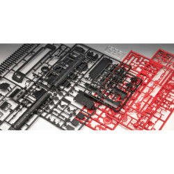 Express Locomotive BR01&Tender 2'2' T32 - obsahuje barvy a lepidlo - Revell ModelSet 62172