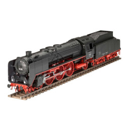 Express Locomotive BR01&Tender 2'2' T32 - obsahuje barvy a lepidlo - Revell ModelSet 62172