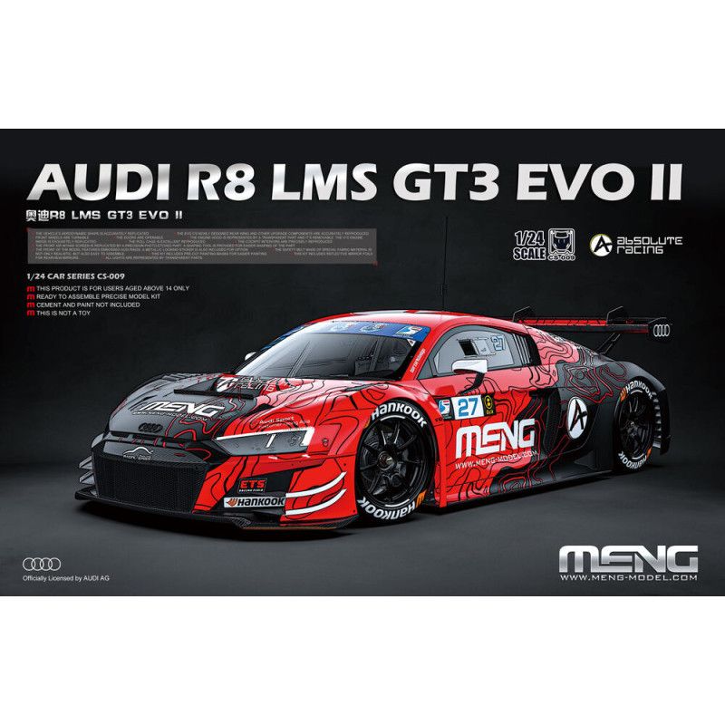 AUDI R8 LMS GT3 EVO II - Meng CS-009