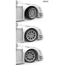 AUDI R8 LMS GT3 EVO II B-Quik Absolute Racing - Meng CS-011