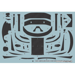 AUDI R8 LMS GT3 EVO II B-Quik Absolute Racing - Meng CS-011