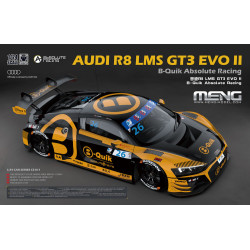 AUDI R8 LMS GT3 EVO II B-Quik Absolute Racing - Meng CS-011