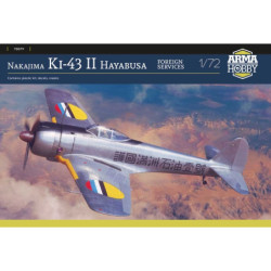 Nakajima Ki-43 II Hayabusa Foreign Services (3x camo) - Arma Hobby 70079