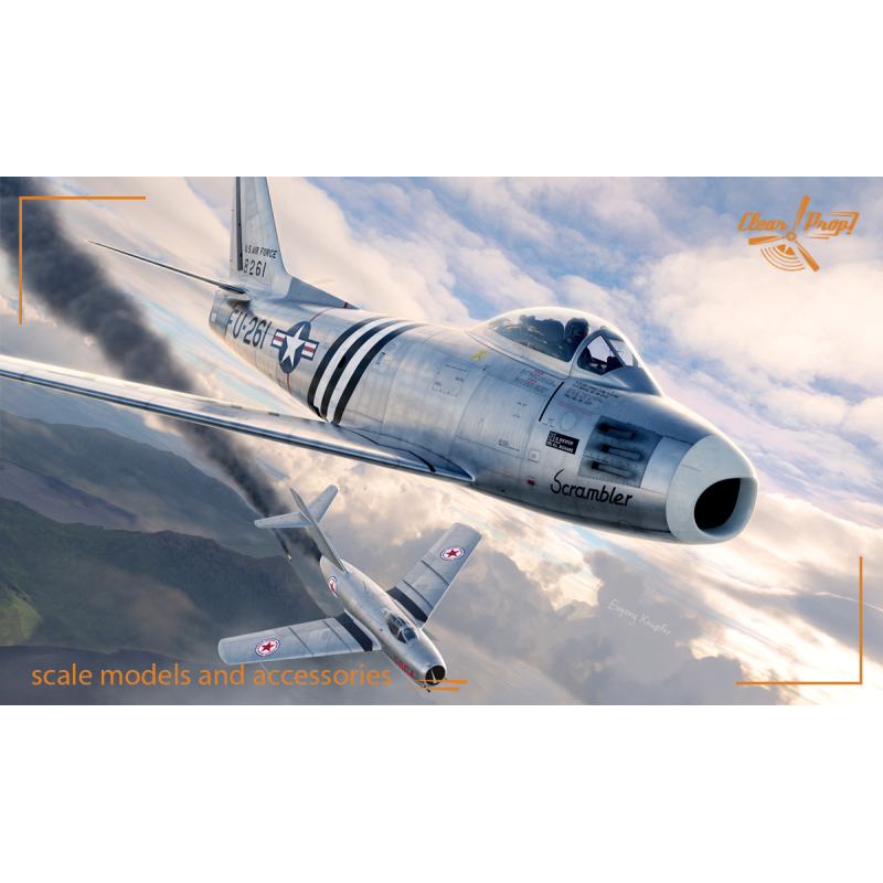 F-86A in Korea early variants - Clear Prop CP4825