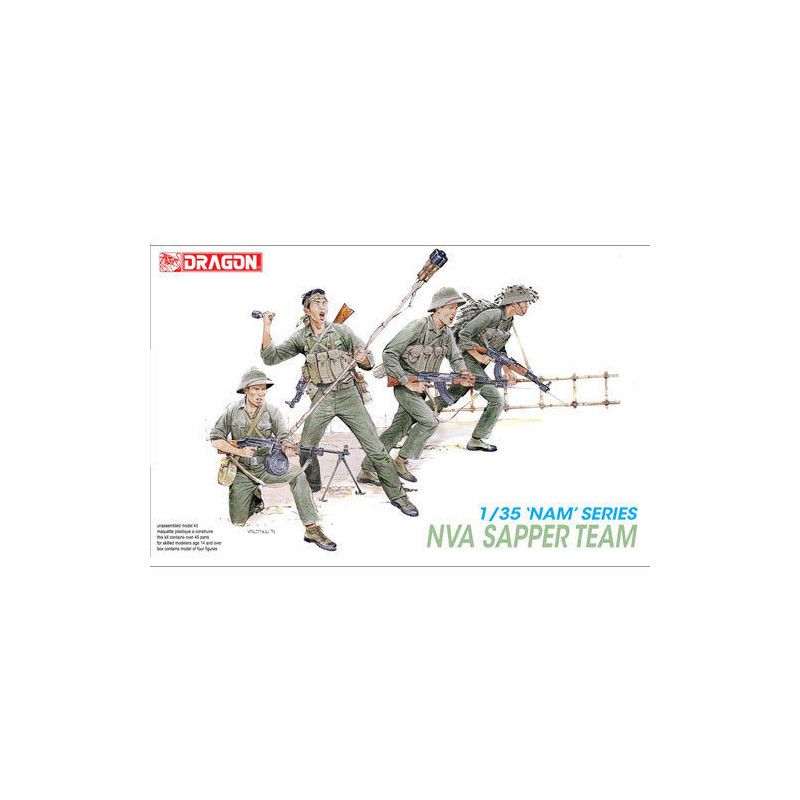 NVA Sapper Team - Dragon Model Kit 3308