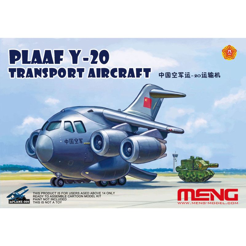 PLAAF Y-20 Transport Aircraft - Meng mPLANE-009