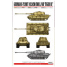 E-75 heavy tank 2 in 1 10.5cm & 12.8cm KwK Gun King tiger III - Modelcollect UA35033