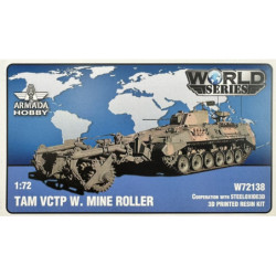 TAM VCTP with Mine Roller (3D Print.resin kit) - Armada Hobby W72138