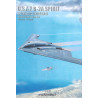 USAF B-2A Spirit Stealth Bomber with Mop GBU-57 - Modelcollect UA72206