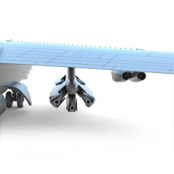 B-52G early type U.S.A.F stratofortress strategic bomber Broken Arrow1966 with B-28 Nuclear bomb - Modelcollect UA72207