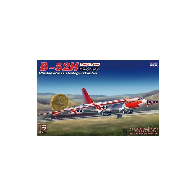 Boeing B-52H Stratofortress (early type Stratofortress strategic Bomber) Limited Edition - Modelcollect UA72208