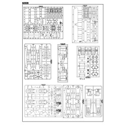 Boeing B-52H Stratofortress (early type Stratofortress strategic Bomber) Limited Edition - Modelcollect UA72208