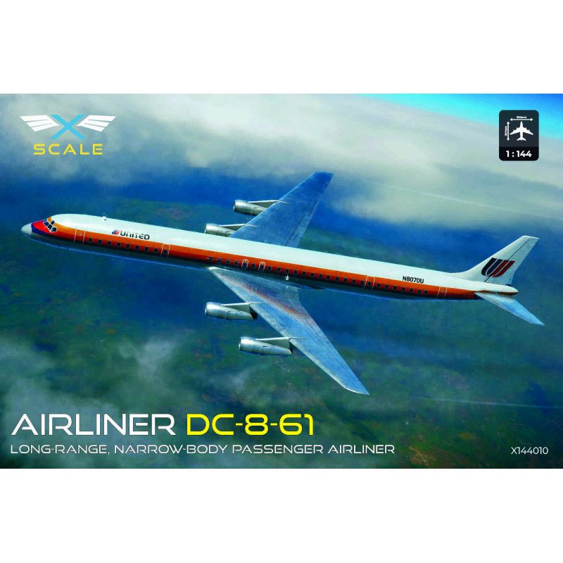 DC-8-61 United Airlines - X-Scale X144010
