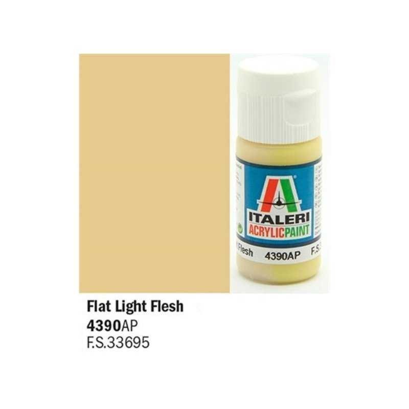 Italeri barva akryl 4390AP - Flat Light Flesh 20ml