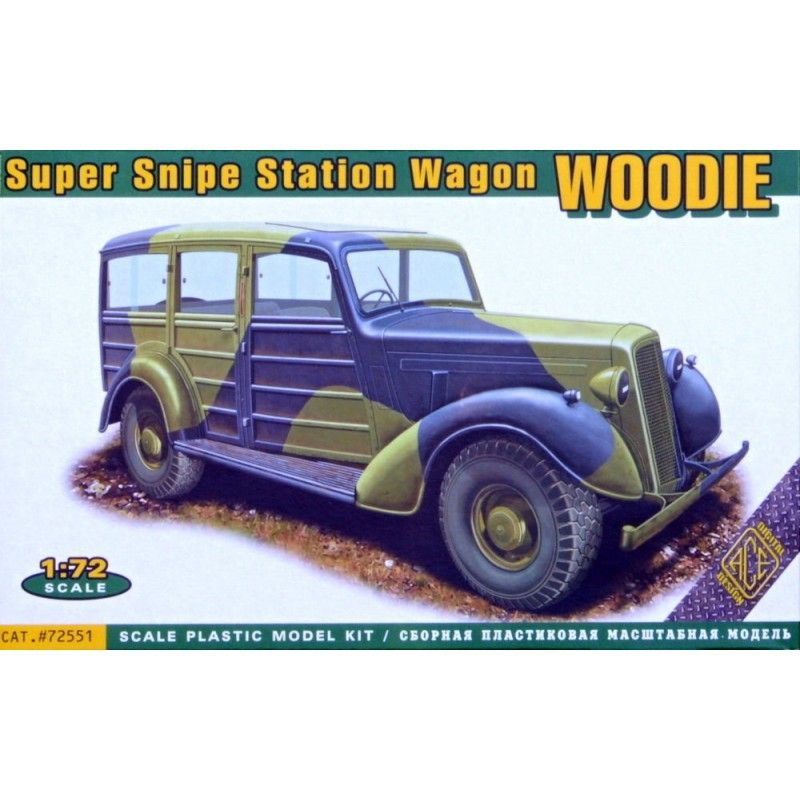 Super Sniper Station Wagon WOODIE - Ace Model 72551
