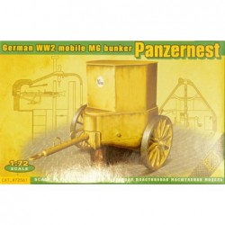 Panzernest German WWII mobile MG bunker - Ace Model 72561