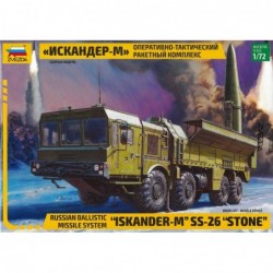 Ballistic Missile System "Iskander-M" SS-26 "STONE" - Zvezda Model Kit military 5028