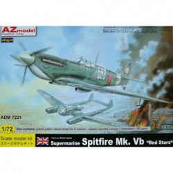 Supermarine Spitfire Mk.Vb 'Red Stars' - AZ model - Admiral ADM 72021