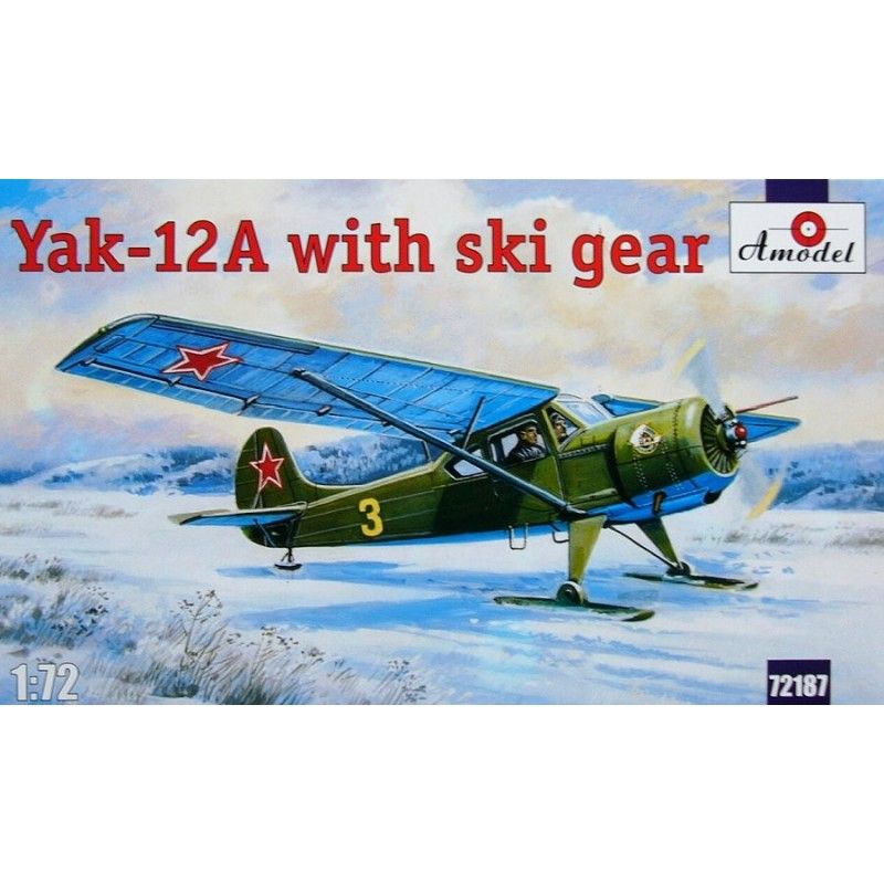 Yak-12A with ski gear (Jak-12A) - A-model 72187