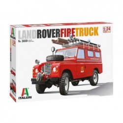 Land Rover Fire Truck - Italeri Model Kit 3660