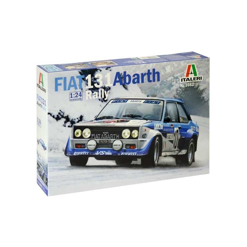 FIAT 131 Abarth Rally - Italeri Model Kit 3662
