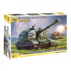 MSTA-S Self Propelled Howitzer - Zvezda Model Kit military 5045