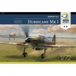 Hurricane Mk.I Expert Set (4x camo) - Arma Hobby 70019