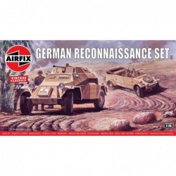 German Reconnaisance Set - Airfix Classic Kit VINTAGE military A02312V