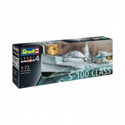 German Fast Attack Craft S-100 CLASS - Revell Plastic ModelKit 05162
