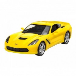 2014 Corvette Stingray - obsahuje barvy a štětec - Revell EasyClick ModelSet 67449