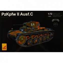PzKpfw II Ausf.C Eastern Front & metal barrel - Attack Hobby Kits 72893