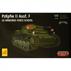 PzKpfw II Ausf.F US Armored Force School - Attack Hobby Kits 72899